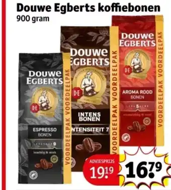 Kruidvat Douwe Egberts koffiebonen aanbieding