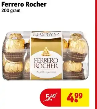 Kruidvat Ferrero Rocher aanbieding