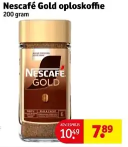 Kruidvat Nescafé Gold oploskoffie aanbieding