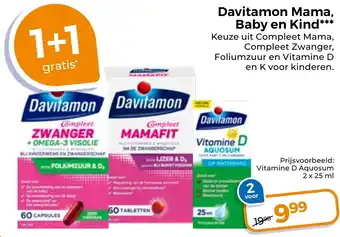 Trekpleister Davitamon Mama, Baby en Kind aanbieding