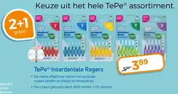 Trekpleister TePe Interdentale Ragers aanbieding