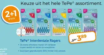 Trekpleister TePe Interdentale Ragers aanbieding