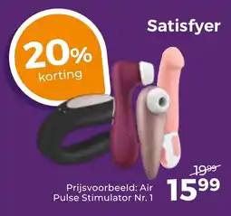 Trekpleister Satisfyer aanbieding
