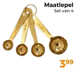 Trekpleister Maatlepel aanbieding