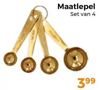 Trekpleister Maatlepel aanbieding