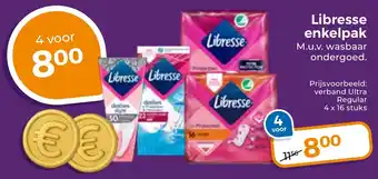 Trekpleister Libresse enkelpak aanbieding