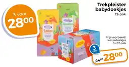 Trekpleister Trekpleister babydoekjes aanbieding