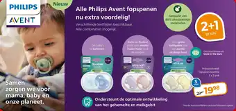 Trekpleister Alle Philips Avent fopspenen aanbieding