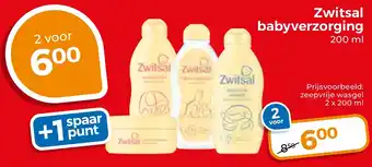 Trekpleister Zwitsal babyverzorging aanbieding