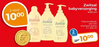 Trekpleister Zwitsal babyverzorging aanbieding