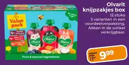 Trekpleister Olvarit knijpzakjes box aanbieding