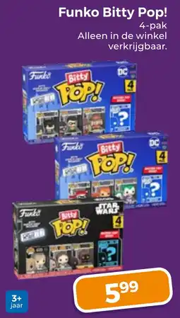 Trekpleister Funko Bitty Pop! aanbieding