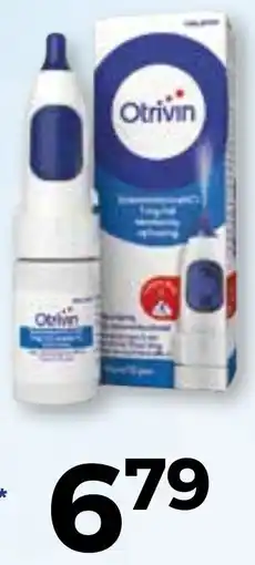 Trekpleister Otrivin aanbieding