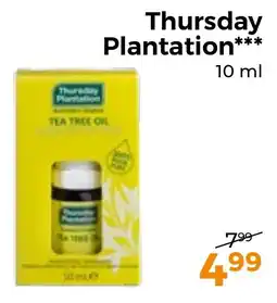 Trekpleister Thursday Plantation aanbieding