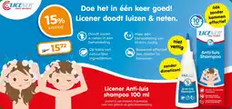 Trekpleister Licener Anti-Luis Shampoo aanbieding