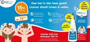 Trekpleister Licener Anti-Luis Shampoo aanbieding