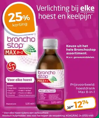 Trekpleister Broncho stop max 81 aanbieding