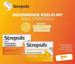 Trekpleister Strepsils aanbieding