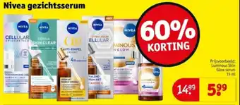 Kruidvat Nivea gezichtsserum aanbieding