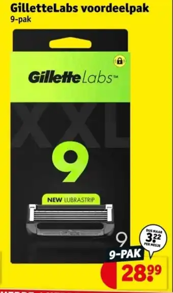 Kruidvat GilletteLabs voordeelpak aanbieding