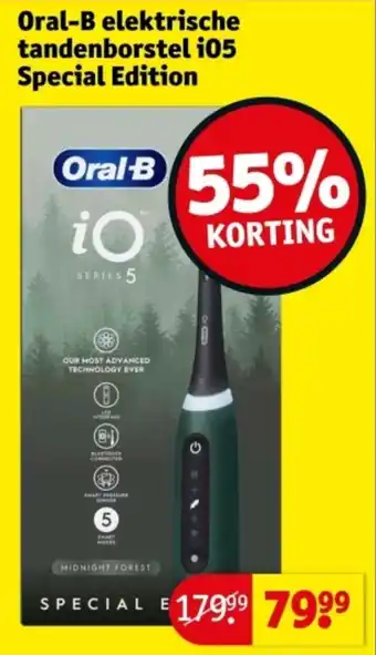 Kruidvat Oral-B elektrische tandenborstel 105 Special Edition aanbieding