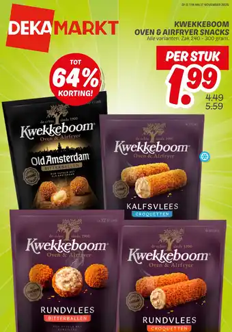 Dekamarkt KWEKKEBOOM aanbieding