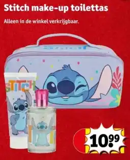 Kruidvat Stitch make-up toilettas aanbieding