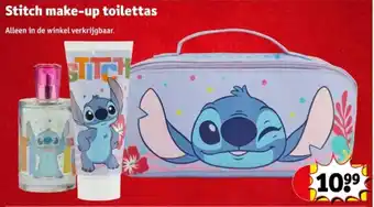 Kruidvat Stitch make-up toilettas aanbieding