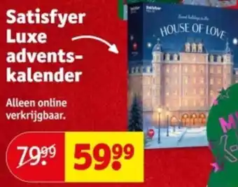 Kruidvat Satisfyer Luxe adventskalender aanbieding