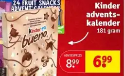 Kruidvat Kinder adventskalender aanbieding