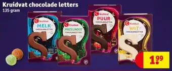 Kruidvat Kruidvat chocolade letters aanbieding