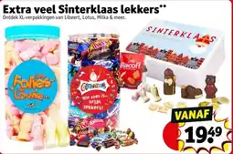 Kruidvat Extra veel Sinterklaas lekkers aanbieding