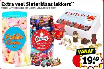 Kruidvat Extra veel Sinterklaas lekkers aanbieding