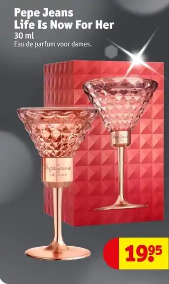 Kruidvat Pepe Jeans Life Is Now For Her aanbieding