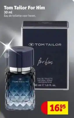 Kruidvat Tom Tailor For Him aanbieding
