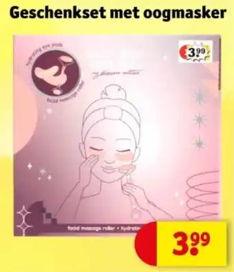 Kruidvat Geschenkset met oogmasker aanbieding