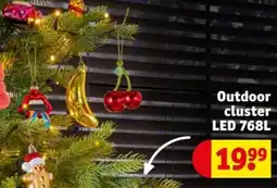 Kruidvat Outdoor cluster LED aanbieding