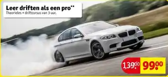 Kruidvat Leer driften als een pro aanbieding