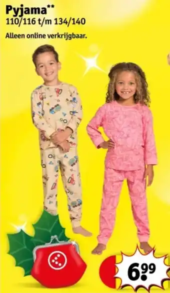 Kruidvat Pyjama aanbieding