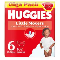 Plein.nl 3x Huggies Little Movers Luiers aanbieding