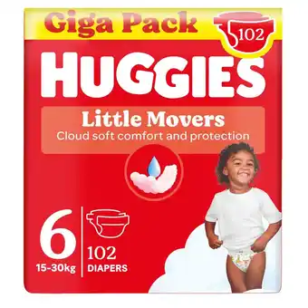 Plein.nl 3x Huggies Little Movers Luiers aanbieding