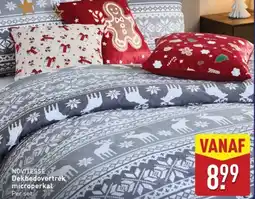 ALDI Novitesse Dekbedovertrek microperkal aanbieding