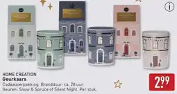 ALDI Home creation geurkaars aanbieding