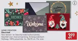 ALDI Home creation deurmat aanbieding