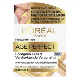 Kruidvat L’Oréal Paris Age Perfect Collageen Expert Verstevigende Dagcrème aanbieding