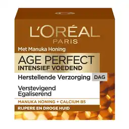 Kruidvat L'Oréal Paris Age Perfect Intensief Voedende Dagcrème aanbieding