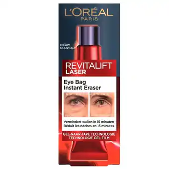 Kruidvat L'Oréal Paris Revitalift Laser Instant Eye Bag Eraser aanbieding