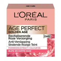Kruidvat L'Oréal Paris Age Perfect Golden Age Hydraterende Dagcrème aanbieding