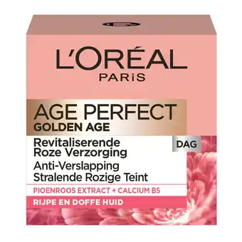 Kruidvat L'Oréal Paris Age Perfect Golden Age Hydraterende Dagcrème aanbieding