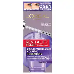 Kruidvat L'Oréal Paris Revitalift Filler Oogserum aanbieding